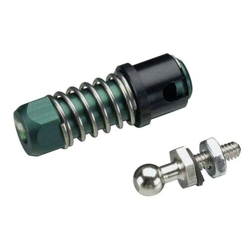 Sullivan - 2mm Aluminium Ball connector with locking sleeve