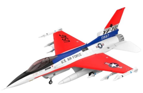 HSD Jets - F-16 Jet 1245mm / 105mm EDF PNP Red/White