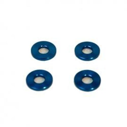 M6 Stand off, 2mm (4 pcs) BLUE