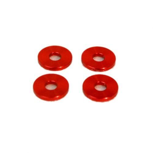 M5 Stand off, 2mm (4 pcs) RED