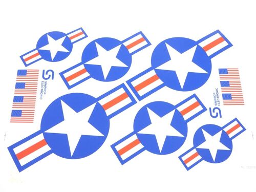 Simprop - Stickerset USA