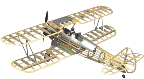 Guillow's - Stearman P-17 711mm Kit (Flying model kit)