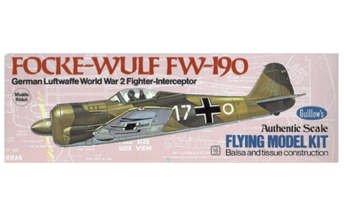 Guillow's - Focke Wulf 419mm Kit (Flying model kit)