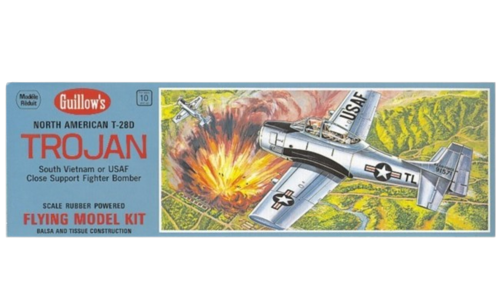 Guillow's - T-28 Trojan 406mm Kit (Flying model kit)