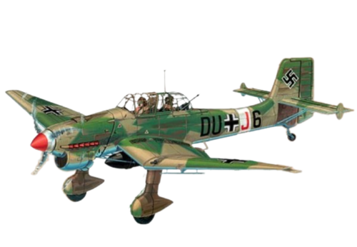 Guillow's - Stuka 870mm Kit (Flying model kit)