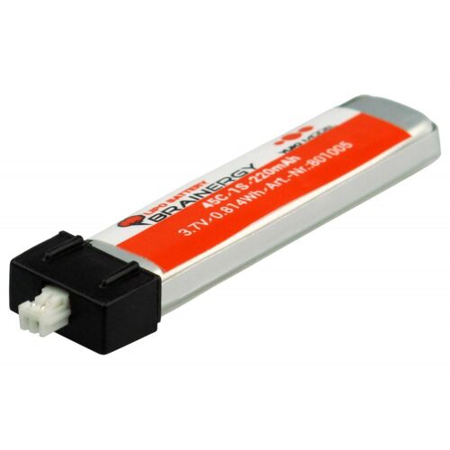 1S 3.7V 220mAh 45C JST EH BRAINERGY LiPo battery (801005)