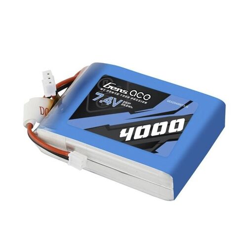 GensAce 4000mAh 2S 7.4V 25C LiPo Battery Tx spektrum