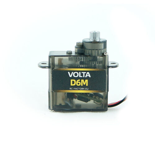 RC Factory Volta D6M servo (0.7kg, 0.1s @ 6.0V)