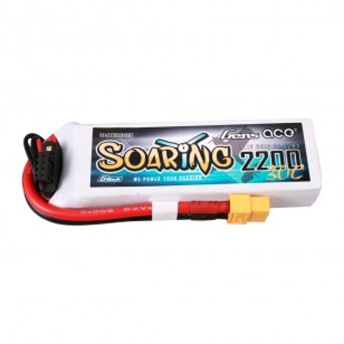 Gens Ace G-Tech Soaring 2200mAh 3S1P 11,1V 30C Lipo Battery