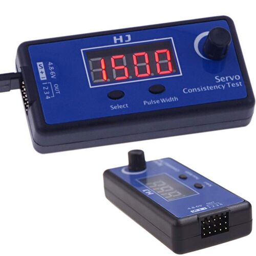 Digital servo tester with display