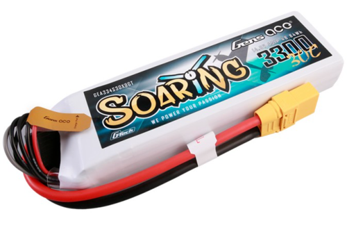 Gens Ace Soaring G-Tech 3300mAh 4S1P 14,8V 30C Lipo Battery