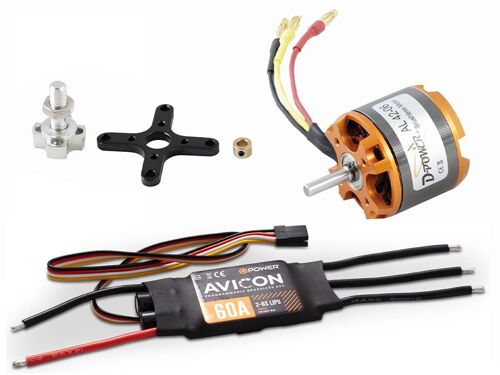 D-Power Brushless SET AL42-06 & Avicon 60A ESC