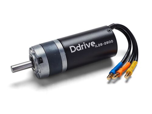 D-Power D-DRIVE IL28-2800 4:1 BL Motor with Gearbox