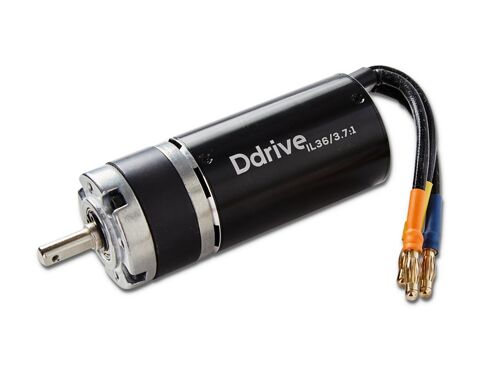 D-Power D-DRIVE IL36 3.7:1 BL Motor with Gearbox