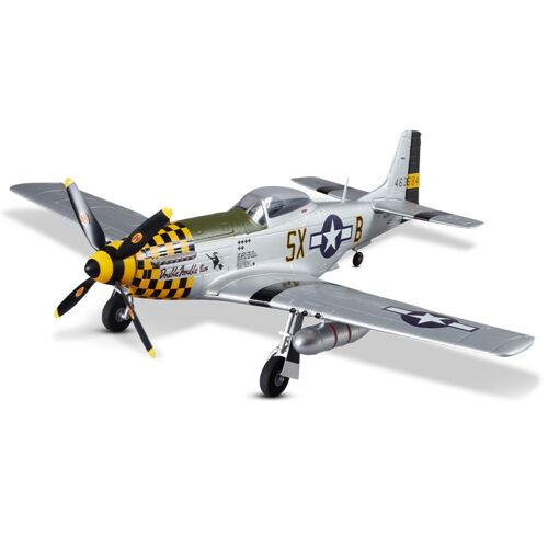 Derbee - P-51D Mustang Warbird 750mm PNP - yellow 