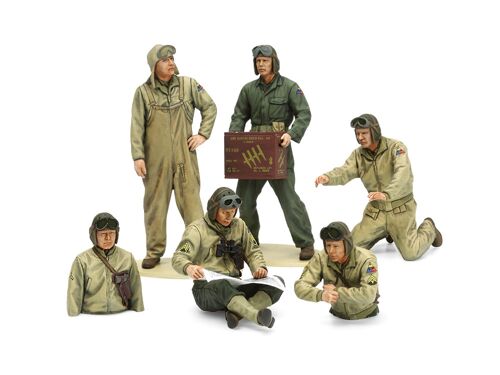 Tamiya 1/35 U.S. Tank Crew Set (European Theater)