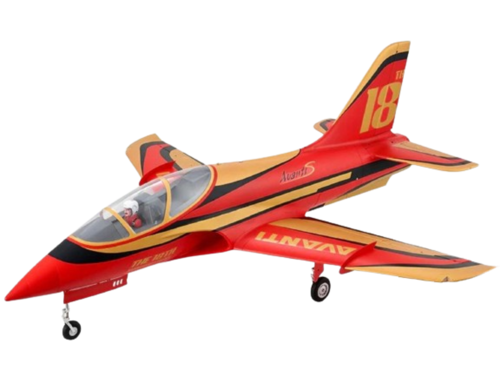 FMS - Avanti 1/10 Jet 1290mm EDF 90mm PNP - Red