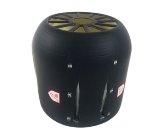 FW-190 62", Cowling Schwarz