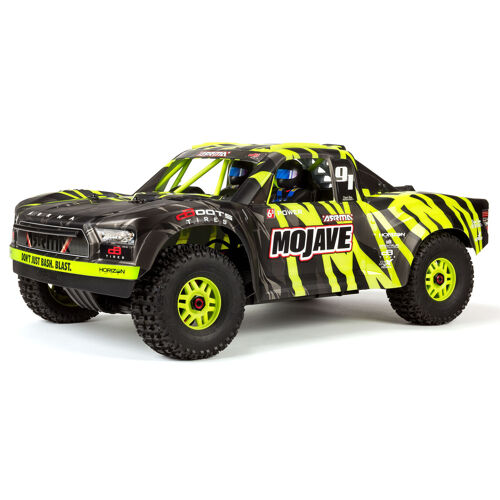 Arrma - 1/7 MOJAVE 4X4 6S BLX Desert Truck With Spektrum Firma RTR, Green / Black