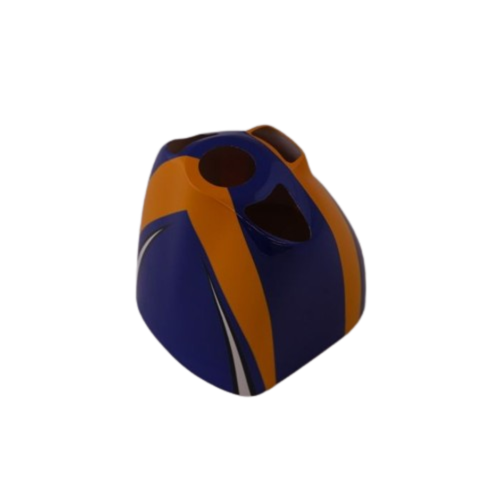 44" Slick, Haube blau