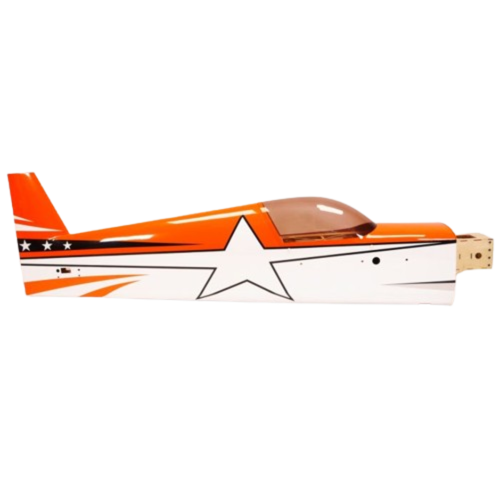 89" Slick - Rumpf mit Seitenruder (orange-Schema)