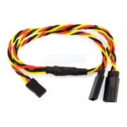 Titanium - Servo Y Lead 150mm JR (Silicone)