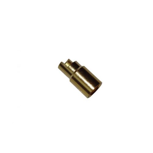 Gold connector female 6mm (10 pcs)