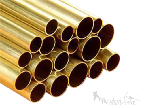 Brass Tube 0.8 (0.2)x1000 mm