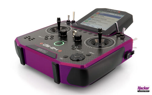 Jeti - Duplex DS-24 II - Carbon Line Purple Anodized