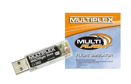 Multi flight stick (CD + USB Stick)