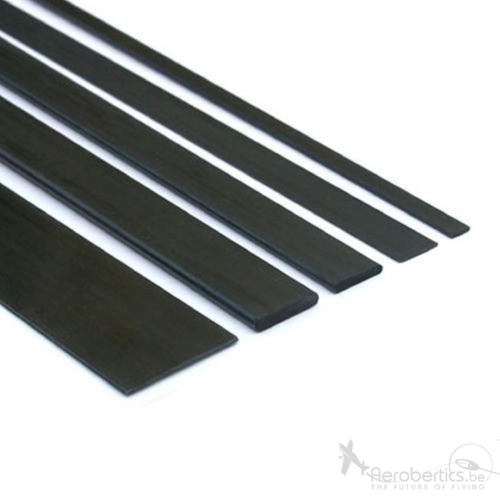 Carbon strip 0.6x3x1000mm