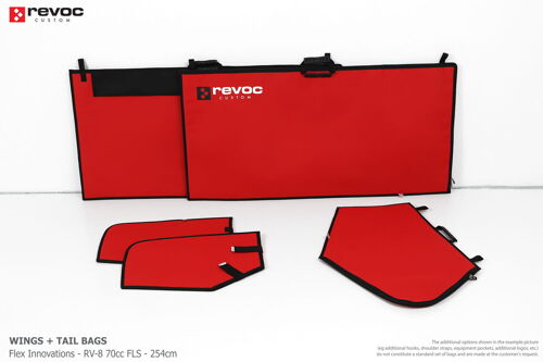 Revoc - Coverset for Flex RV-8 70cc Wings/Stabs/Rudder