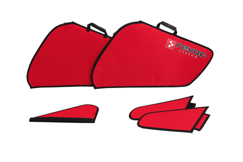 Revoc - Coverset for TopRC Cougar F9F red color premium line Wings/S