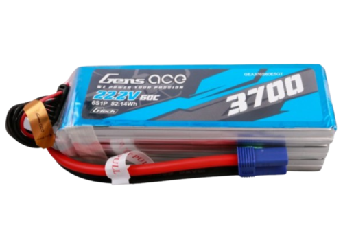 Gens Ace G-Tech 3700mAh 6S1P 22,2V 60C Lipo Battery