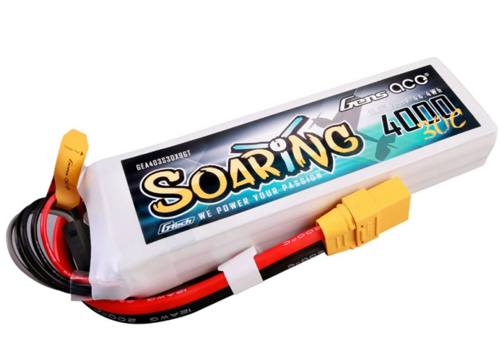 Gens Ace Soaring G-Tech 4000mAh 3S1P 11,1V 30C Lipo Battery