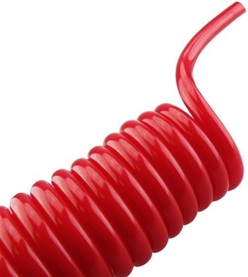 Spiral Fuel Line for Gas 1.2m Red