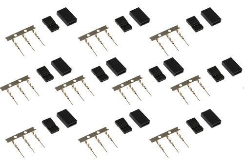 Graupner servo socket kit 10 pieces