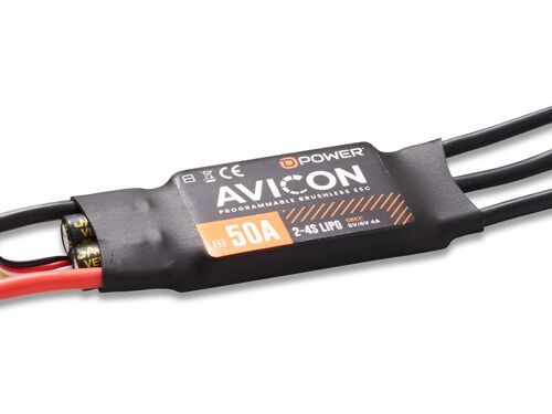 D-Power AVICON 50A S-BEC Brushless ESC