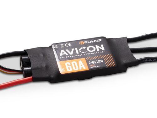 D-Power AVICON 60A S-BEC Brushless ESC