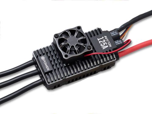 D-Power AVICON PRO 125A LV S-BEC Brushless ESC