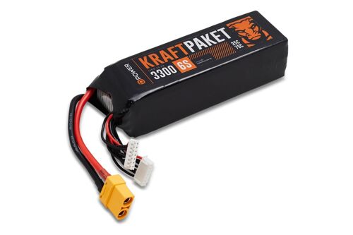 D-Power KRAFTPAKET 3300 6S LIPO 22,2 V 35/70C - XT90