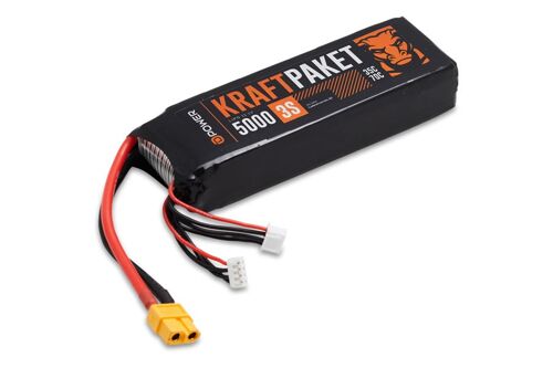 D-Power KRAFTPAKET 5000 3S LIPO 11,1 V 35/70C - XT60