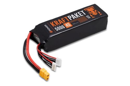 D-Power KRAFTPAKET 5000 4S LIPO 14,8 V 35/70C - XT60