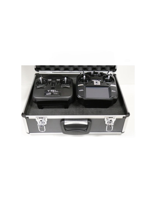 Aluminium Transmitter Case for 2 Radios (420x310x165mm)