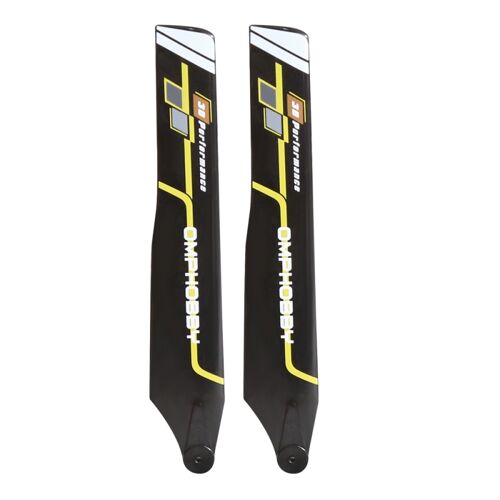 OMP hobby M1 Main Blades 125 Hard - Racing Yellow