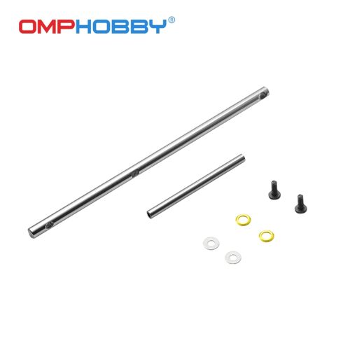 OMP hobby M2 Main shaft & Feathering shaft set