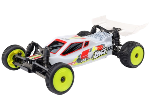 Losi - 1/24 Micro-B 2WD Buggy RTR, White