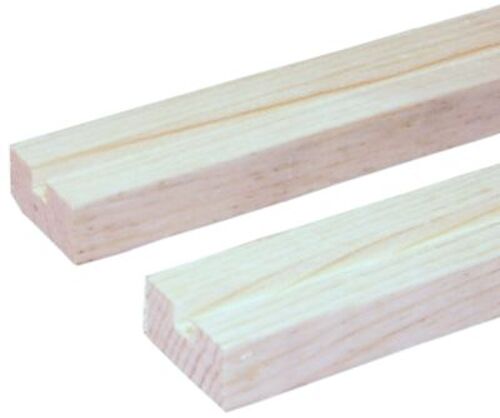 Longeron en bois dur pour train d’atterrissage (10 x 25 x 1000mm)