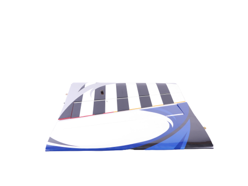 Velox Revolution 52", Jeu d'ailes (Blanc Bleu)