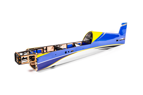 Extreme Flight - Edge 540 78", Fuseau, Bleu/Jaune